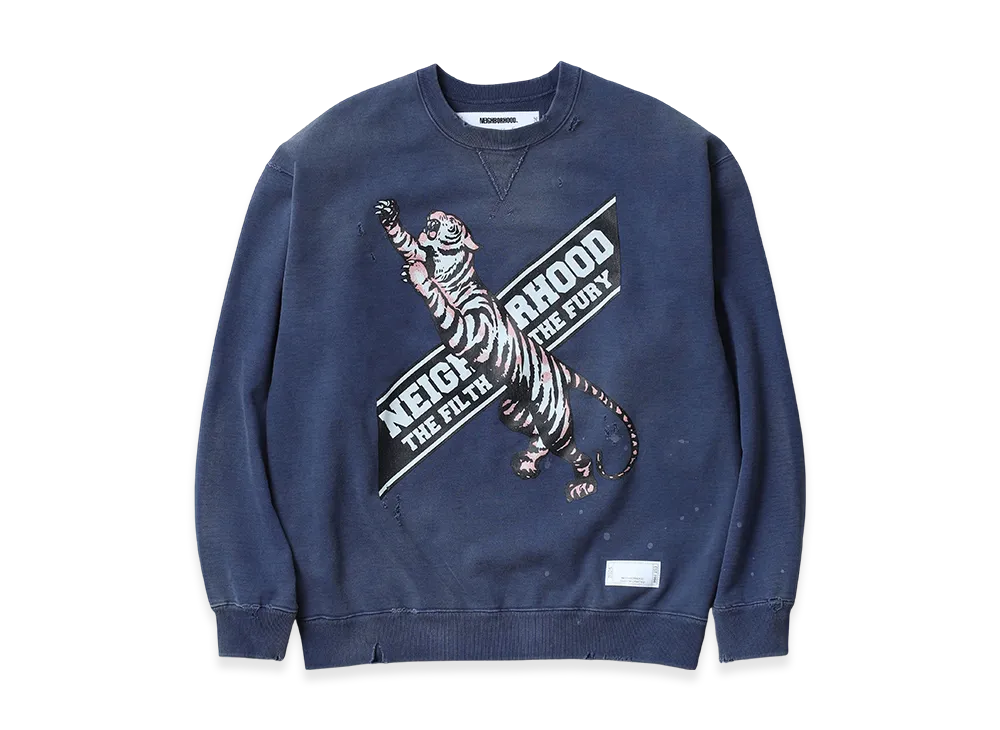NEIGHBORHOOD Savage Sweat Shirt LS "Navy"
