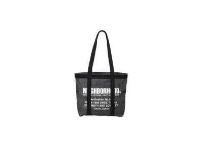 NEIGHBORHOOD Denim Tote Bag-M "Black"