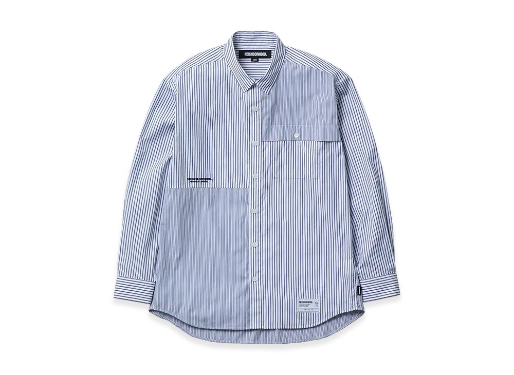 NEIGHBORHOOD Multi Stripe Shirt LS "Blue"