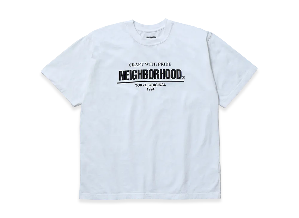 NEIGHBORHOOD NH . Tee SS-1 "White"