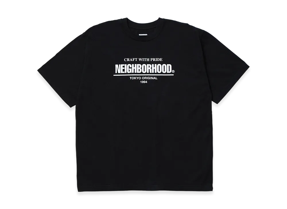 NEIGHBORHOOD NH . Tee SS-1 "Black"