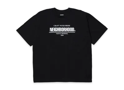 NEIGHBORHOOD NH . Tee SS-1 "Black"