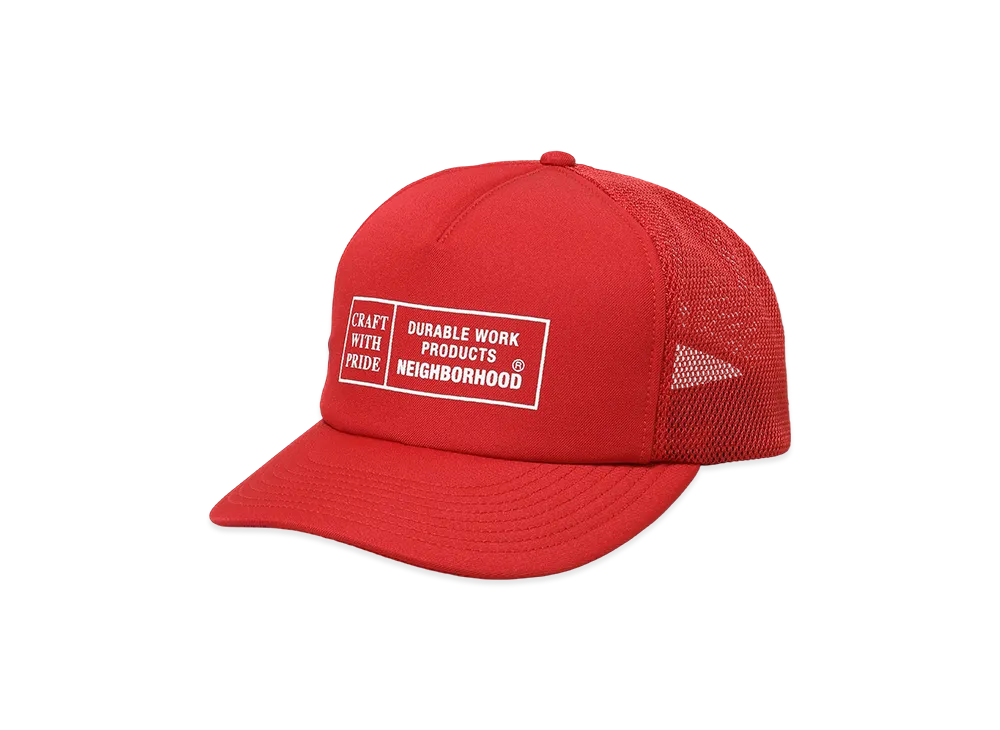 NEIGHBORHOOD Mesh Cap "Red"