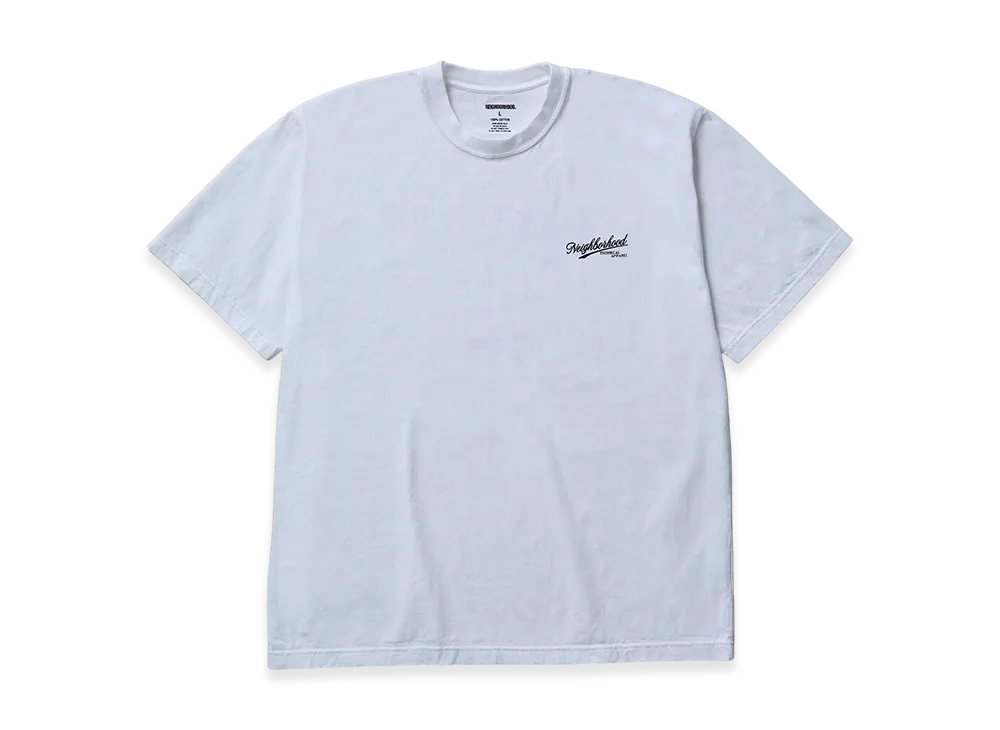 NEIGHBORHOOD NH . Tee SS-8 "White"