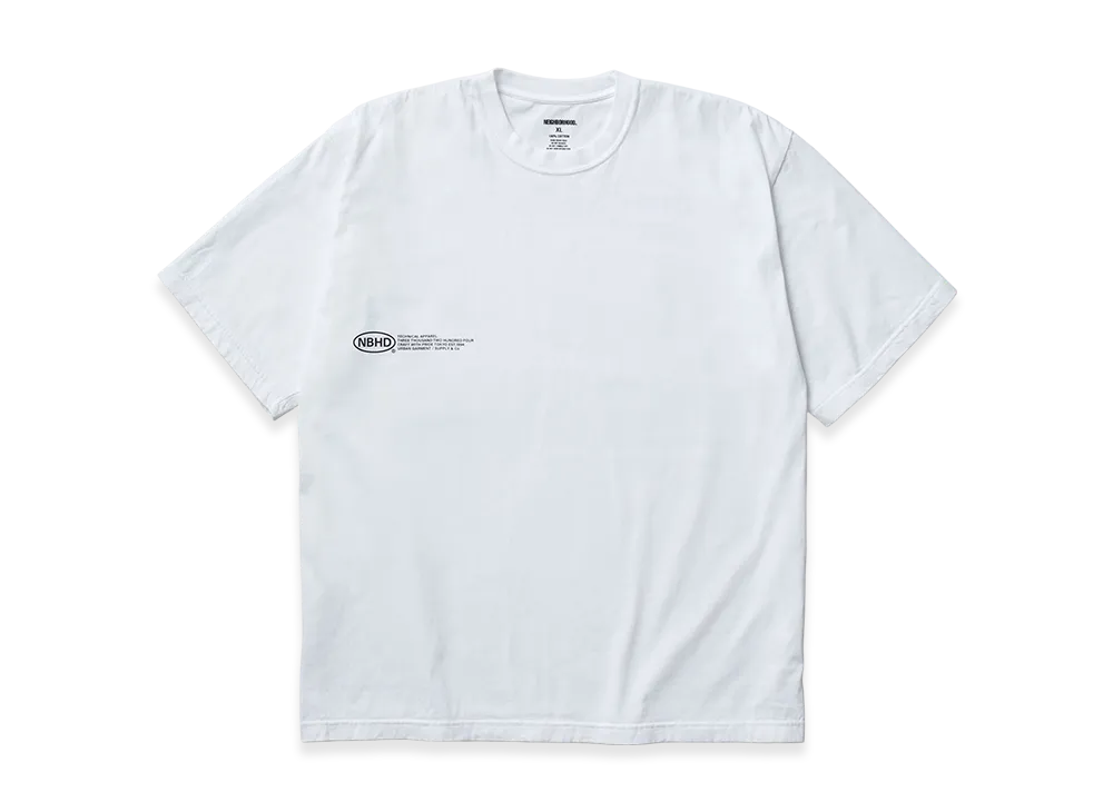 NEIGHBORHOOD NH . Tee SS-9 "White"