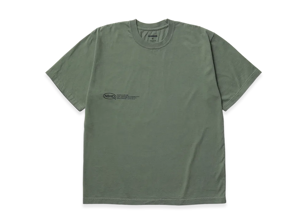NEIGHBORHOOD NH . Tee SS-9 "Olive Drab"