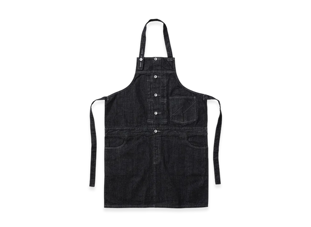 NEIGHBORHOOD Denim Apron "Black"