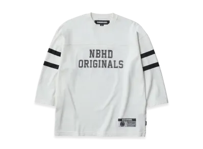 NEIGHBORHOOD Football Shirt LS "White"