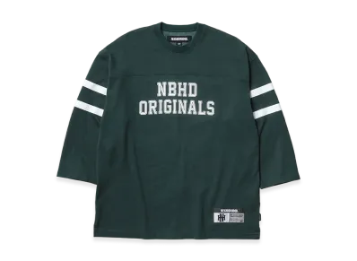 NEIGHBORHOOD Football Shirt LS "Green"