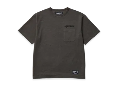 NEIGHBORHOOD Heather Fabric Crewneck SS "Olive Drab"