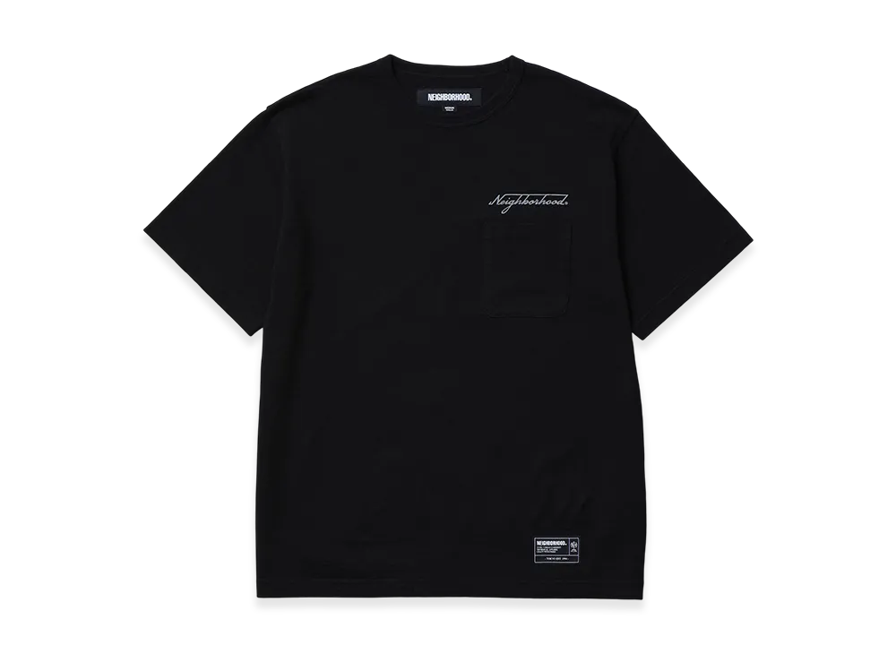 NEIGHBORHOOD Heather Fabric Crewneck SS "Black"
