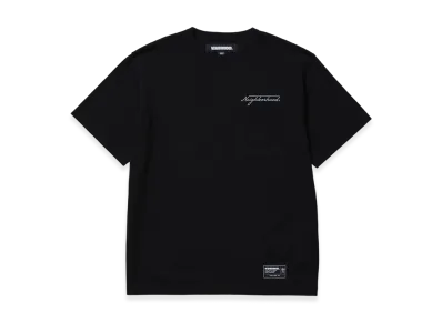 NEIGHBORHOOD Heather Fabric Crewneck SS "Black"