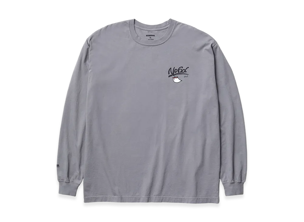 NEIGHBORHOOD NH . Tee LS-10 "Gray"