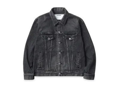 NEIGHBORHOOD Washed Black Denim Type-4 Jacket "Black"
