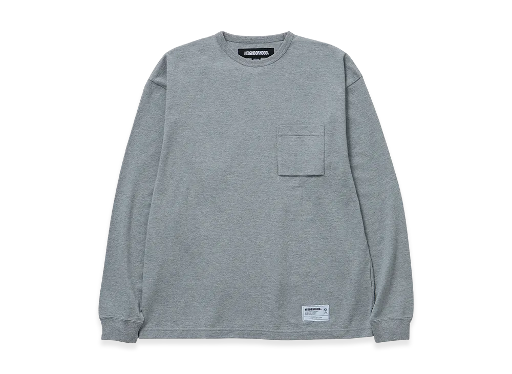 NEIGHBORHOOD Classic Crewneck LS "Gray"