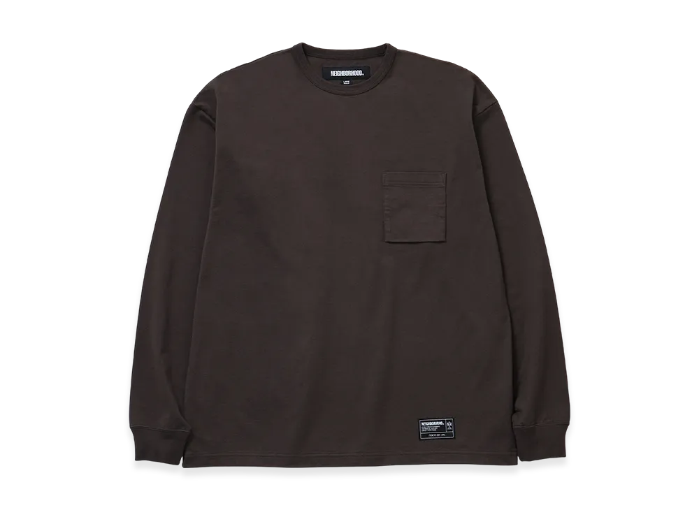 NEIGHBORHOOD Classic Crewneck LS "Brown"