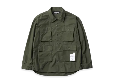 NEIGHBORHOOD Utility Shirt LS "Olive Drab"