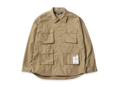 NEIGHBORHOOD Utility Shirt LS "Beige"