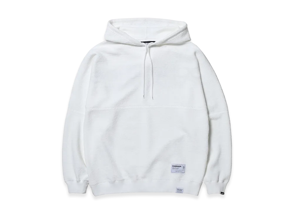 NEIGHBORHOOD Reversible Sweat Hoodie LS "White"