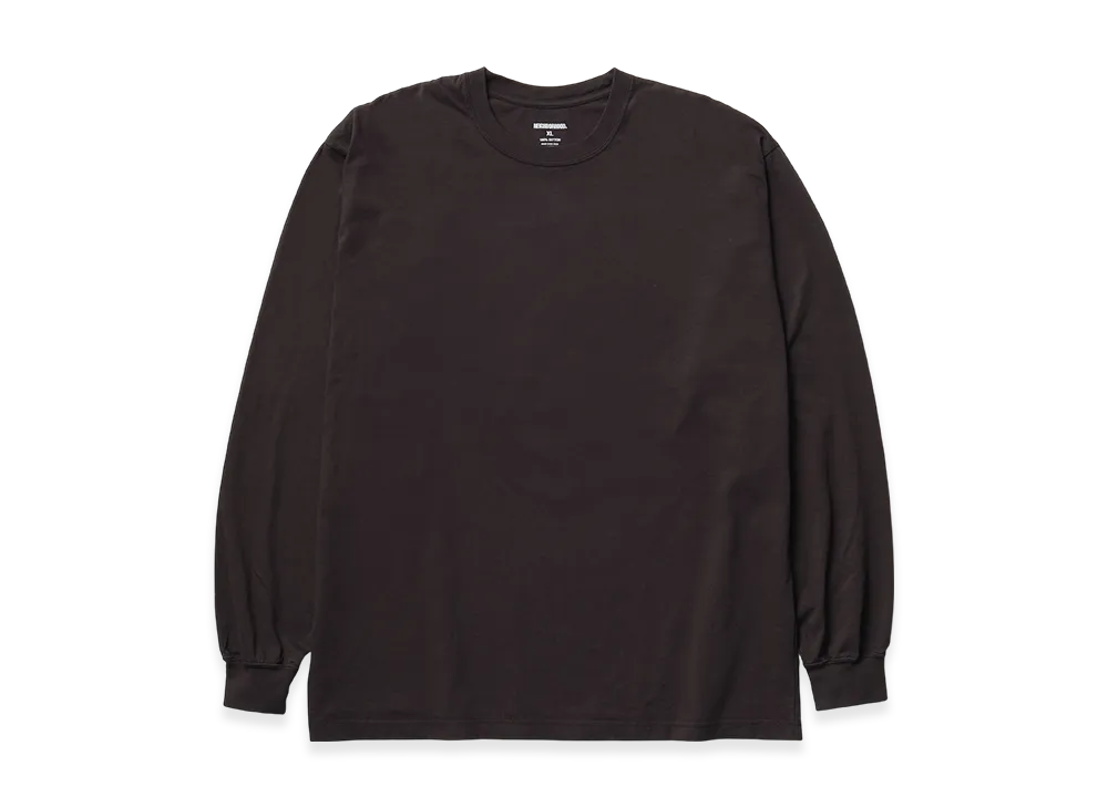 NEIGHBORHOOD NH . Tee LS-4 "Brown"