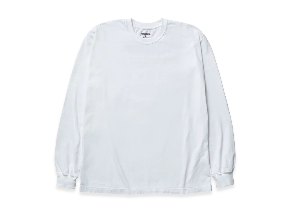 NEIGHBORHOOD NH . Tee LS-4 "White"