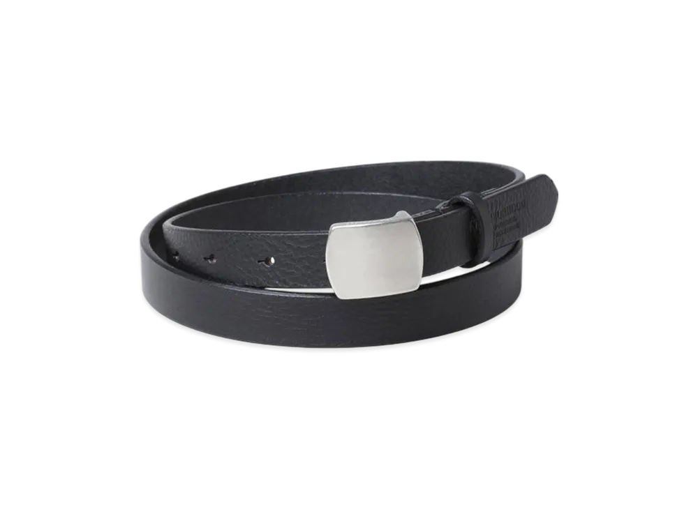 NEIGHBORHOOD Leather Belt Narrow "Brown"