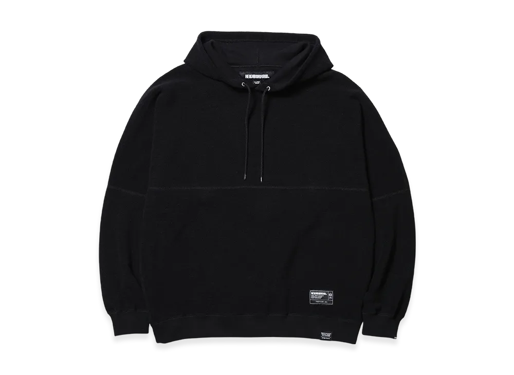 NEIGHBORHOOD Reversible Sweat Hoodie LS "Black"