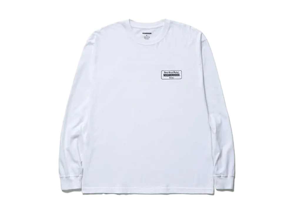 NEIGHBORHOOD x Dover Street Market Beijing LS T-Shirt "White"