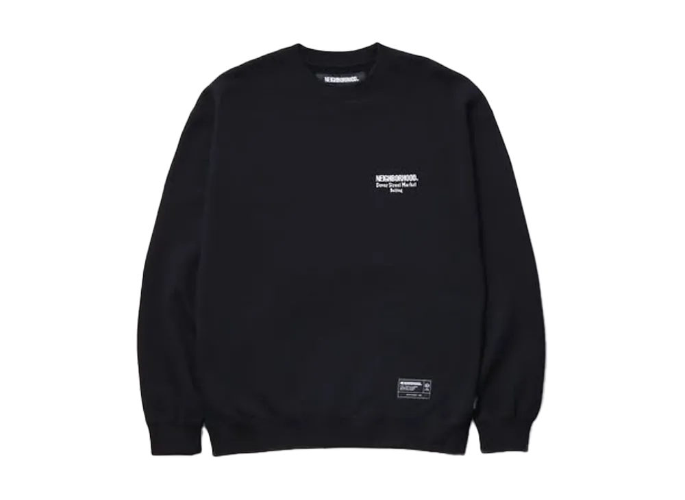 NEIGHBORHOOD x Dover Street Market Beijing Sweat Shirt "Black"