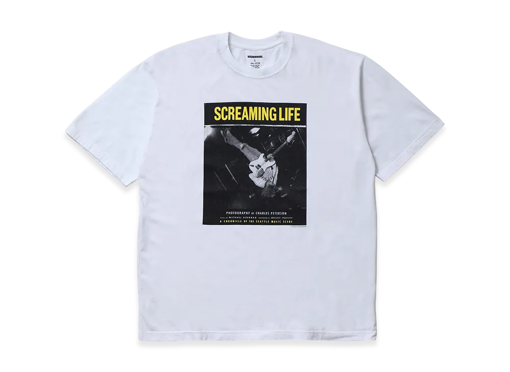 NEIGHBORHOOD チャールズピーターソン　ブラック Tシャツ Lサイズ NEIGHBORHOOD チャールズピーターソン ブラック Tシャツ Lサイズ