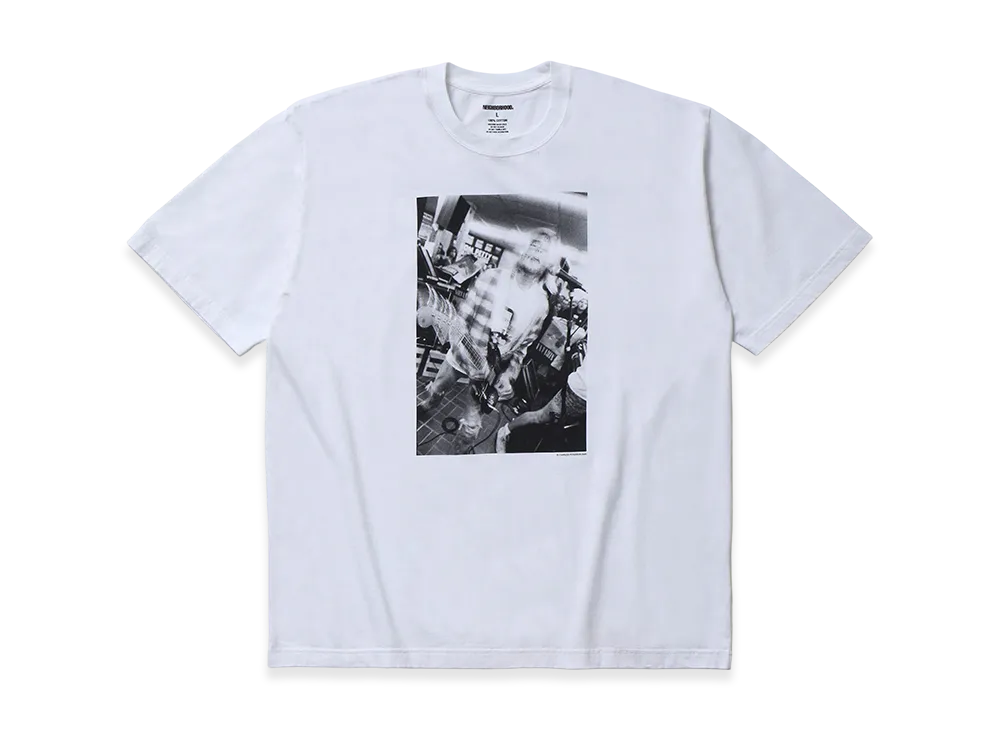 NEIGHBORHOOD x Charles Peterson Tee SS-5 "White"