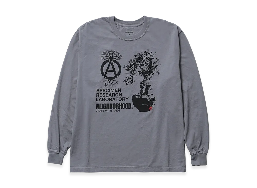 NEIGHBORHOOD SRL . Tee LS-1 "Gray"