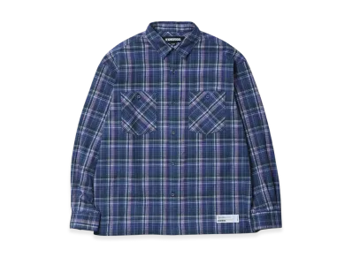 NEIGHBORHOOD Clan Tartan Check Shirt LS "Purple"