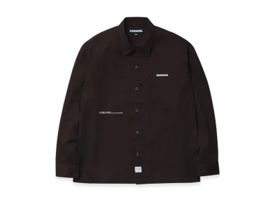 NEIGHBORHOOD Classic Work Shirt LS "Brown"