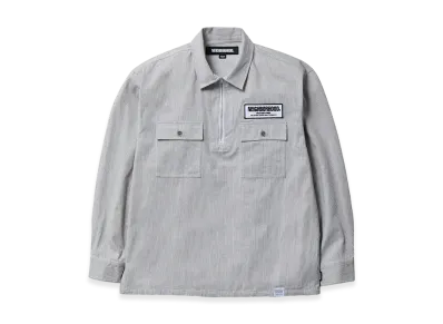 NEIGHBORHOOD Classic Work Pullover Shirt LS "Beige"