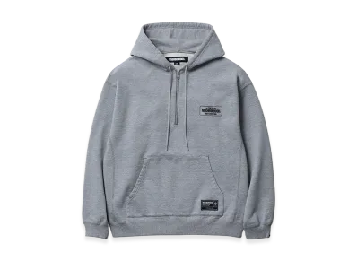NEIGHBORHOOD Classic Sweat Half Zip Hoodie LS "Gray"