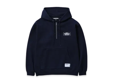 NEIGHBORHOOD Classic Sweat Half Zip Hoodie LS "Navy"