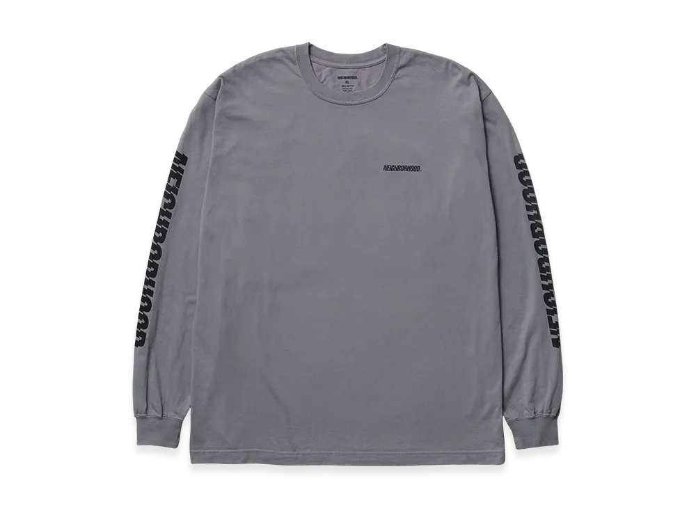 NEIGHBORHOOD NH . Tee LS-1 "Gray"