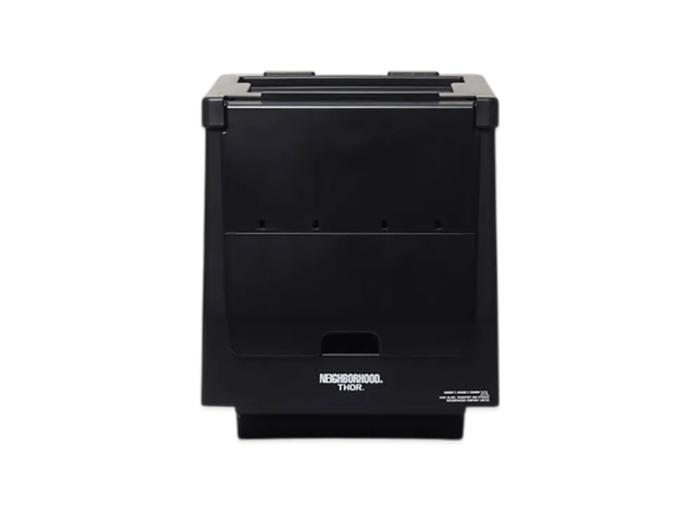 NEIGHBORHOOD x THOR . Stacking Shelf Container 20L "Black"