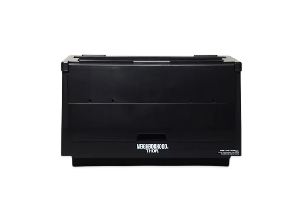 NEIGHBORHOOD x THOR . Stacking Shelf Container 50L "Black"