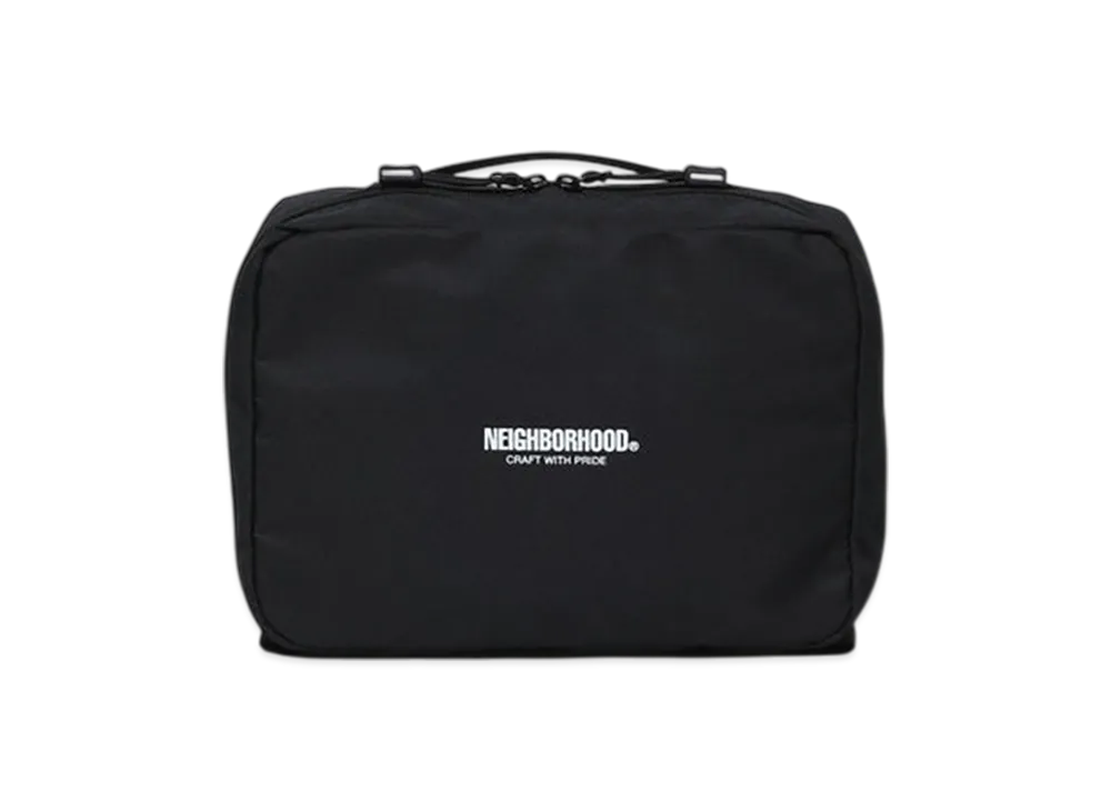 NEIGHBORHOOD Travel Pouch-S "Black"