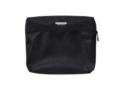 NEIGHBORHOOD Mesh Pouch "Black"
