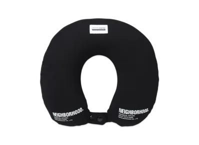 NEIGHBORHOOD Logo Neck Pillow "Black"
