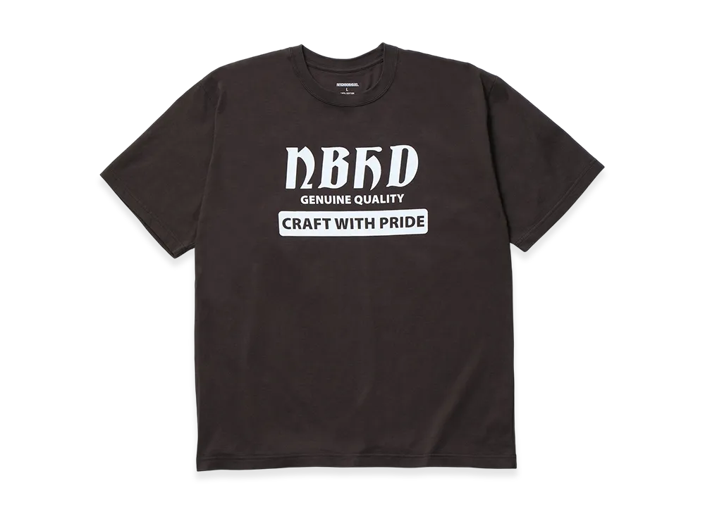 NEIGHBORHOOD NH. Tee SS-4 "Brown"
