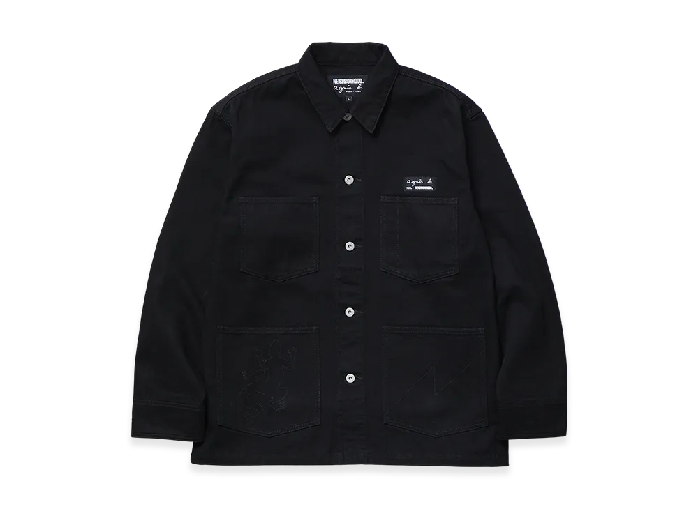 NEIGHBORHOOD agnès b. COVERALL JACKET　XL NEIGHBORHOOD agns b COVERALL JACKET XL ネイバーフッド｜Yahoo