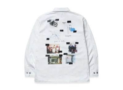 NEIGHBORHOOD x agnes b. Coverall Jacket "White"