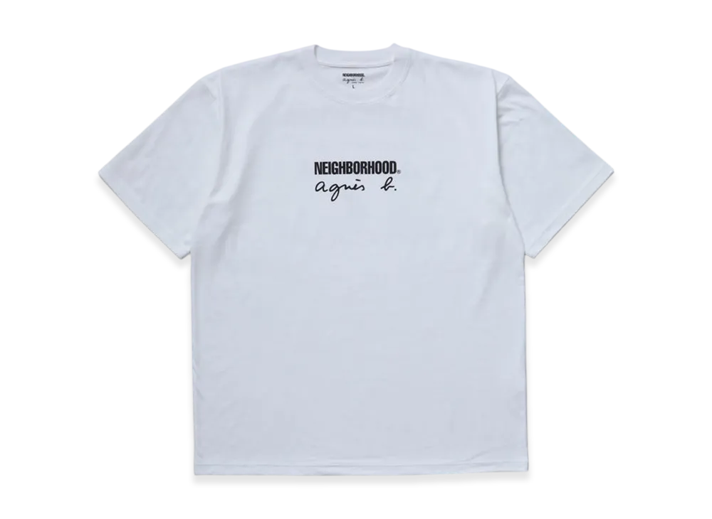 NEIGHBORHOOD NH X AGNES B. . CREWNECK SS NH X AGNES B