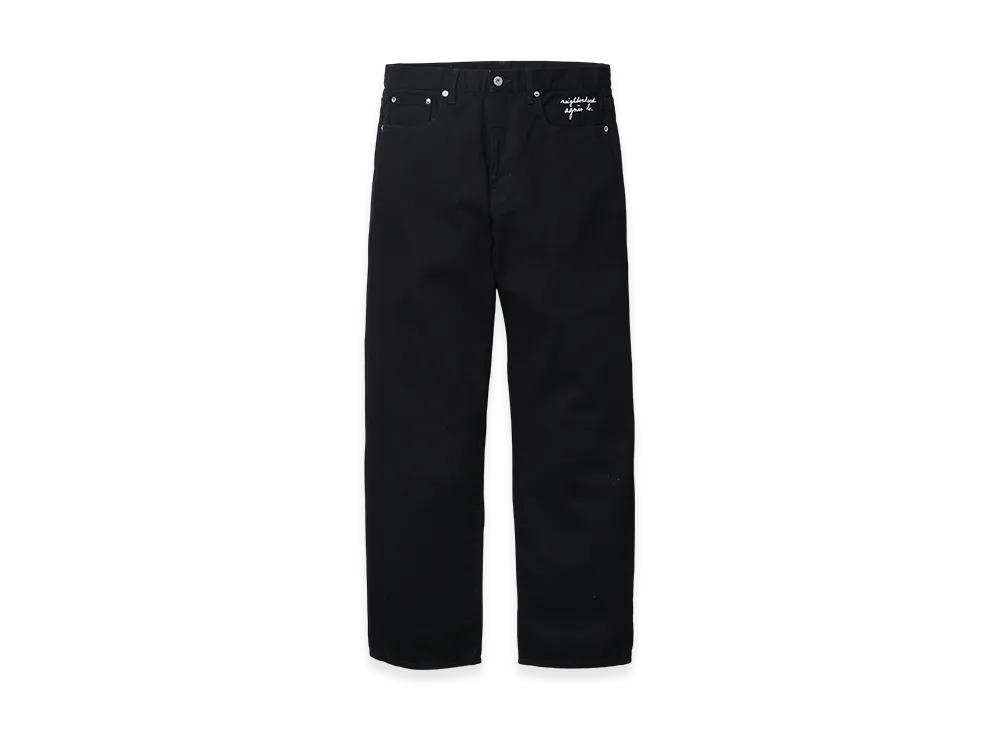 NEIGHBORHOOD x agnes b. Straight Pants "Black"