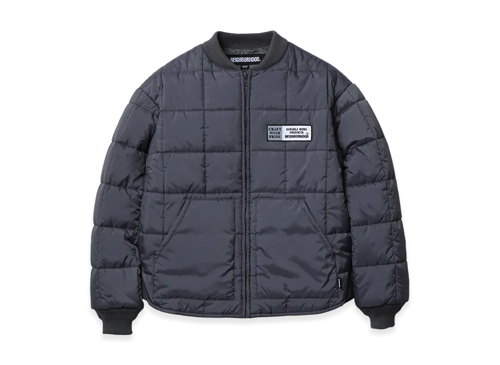 NEIGHBORHOOD Reversible Padded Jacket "Gray"