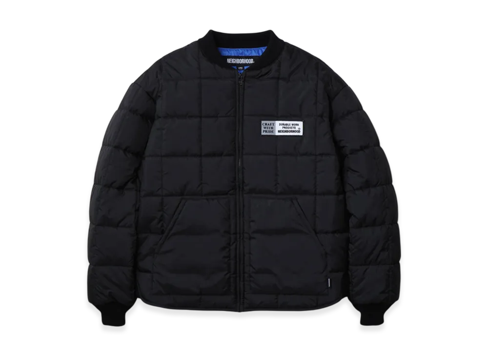 NEIGHBORHOOD Reversible Padded Jacket "Black"